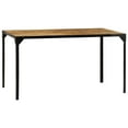 thumbnail image 5 of vidaXL Dining Table 140x80x76 cm Solid Mango Wood, 5 of 5