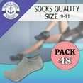 thumbnail image 4 of Yacht & Smith Bulk Womens Ankle Socks Low Cut Ankle Socks Size 9-11., 4 of 7