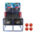 thumbnail image 5 of Kids Basketball Game, Basketball Arcade Game for 2 Players with 4 Balls & Inflation Pump, Indoor Outdoor Sport Play Basketball Toy Set for Home, 5 of 5