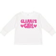 thumbnail image 3 of Inktastic Glamma's Girl Girls Long Sleeve Toddler T-Shirt, 3 of 5