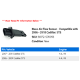 thumbnail image 2 of Mass Air Flow Sensor - Compatible with 2006 - 2010 Cadillac STS 2007 2008 2009, 2 of 2