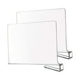 thumbnail image 2 of Acrylic Partition Board Plastic Baffle 2 Pieces Suitable For Wardrobe Cabinet Bookcase Storage Cabinet Partition Classification Partition Storage Rack, 2 of 7