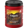 Folgers Gourmet Supreme Ground Coffee, 10.3 Ounce Canister