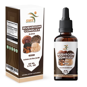 (2 pack) MaryRuth's Mushroom Complex Liquid Extract Drops Tincture ...