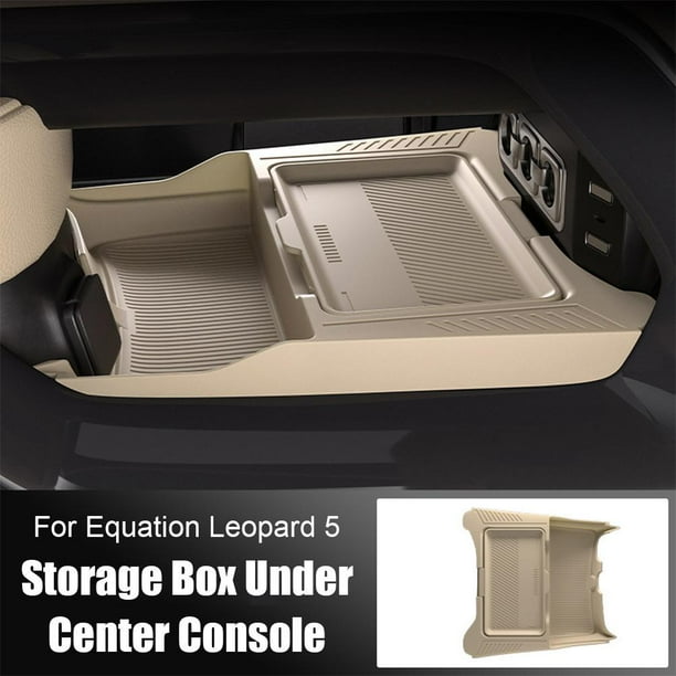 Caja de almacenamiento de silicona para la consola central del Leopard 5 V9: ajuste perfecto, multifuncional, antideslizante y resistente al desgaste.