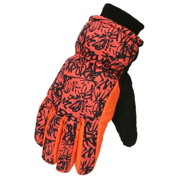 sususu Gloves for Women,Winter Windproof Warm Teenagers Girls Gloves Outdoor Skating Snow Ski Gloves Snowboarding Gloves Mittens