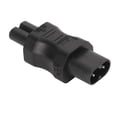 thumbnail image 1 of Adaptador de corriente de clavija, 5 piezas IEC320 C8 a IE Convertidor de corriente Conector de conversión de clavija Artesanía superior, 1 of 9
