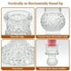 thumbnail image 3 of Juego de 6 Candelabros de Cristal, Candelabros Cónicos de Diamante Transparente para Centros de Mesa, Decoraciones del Hogar, 3 of 5