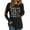 Black-A, variant on Valentines Shirts for Women Plus Size Cute 3/4 Sleeve Funny Graphic Tee Shirt Heart Shaped Fashion Casual Clothes Tops