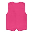 thumbnail image 6 of YUQIN Boys Formal Vest 4 Button Suit Vests Solid Color Sleeveless Dress Waistcoat For Kids And Teens Elegant Performance Party Vest Classic T-Shirts Top, 6 of 6