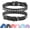 Black, variant on 1Pack Adjustable Dog Real Split Leather Studded Pet Dog Collar, Durable Doggy Collars for Small Medium Large Dogs