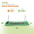thumbnail image 6 of gobaplay Outdoor Swing Set Frame & gobaplay Tree Swing Platform, Green, 6 of 10