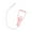 Pink, variant on Eqslft Baby Nasal Aspirator, Nose Cleaner - Manual Mucus Remover with Soft Silicone Tip for Infants, Reusable, Easy to Use