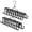 Black, variant on 2-Pack Multi Hook Hanger, Space Saving Rotating Scarf & Belt Rack 2-Pack space saving rotating hanger with 20 hooks for scarves, belts & clothes.