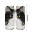 thumbnail image 2 of YHAICO Winter Socks for Women White Mid-calf Socks Warm Snow Socks Face Print Socks - Cute Mid-calf Socks Unisex Made of Soft and Breathable Fabric Suitable for Everyday Wear/gifting, 2 of 5