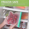 thumbnail image 4 of Sacs de Rangement Alimentaires Réutilisables, Lot de 24 Sacs de Congélation Réutilisables Sans Bpa, Sacs de Rangement Étanches pour Aliments (8 Sacs Réutilisables Gallon & 8 Sacs Réutilisables Sandwich), 4 of 5