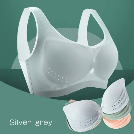 

Womens Convertible Strap Full-Coverage Comfort Wirefree Bra Underarm Smoothing for Women