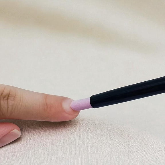 Professional Nail File and Cuticle Brush Set Manicure Tool for Smoothing Nails and Exfoliating Dead Skin Essential Home and Salon Nail Care Kit