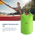 thumbnail image 6 of HBASD 1PC Floating Waterproof Dry Bag 10L/20L, Inflatable Boating Water Bag, Roll Top Sack Keeps Gear Dry for Kayaking, Rafting, Boating, Swimming, Camping, Hiking, Beach, Fishing (20L Green), 6 of 8