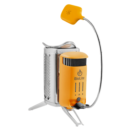 UPC: 0850003383491 | BioLite – CampStove 2 + – Silver and Yellow – CSC0200