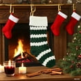thumbnail image 5 of Knitted Hosiery Christmas Stocking, Embroidered Holiday Gift Bag, 18 Inch Decorative Fireplace Mantle Sock for Home Festive Decor,Vsgery, 5 of 7