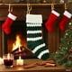 thumbnail image 5 of Bolsa de regalo navideña para colgar | Medias de lana tejidas y bordadas | Soporte para dulces navideños para la repisa de la chimenea o el árbol de Navidad, 5 of 5