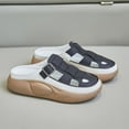 thumbnail image 7 of Wavsuf Platform Sandals for Women Outdoor Casual Summer Black Sandals Shoes Size 7.5, 7 of 7
