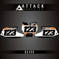 thumbnail image 2 of Attack Graphics Elite Number Plate Backgrounds for KTM SX-E 3 2024, 2 of 3