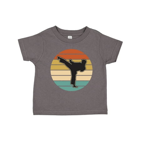 

Inktastic Karate Martial Arts Silhouette Gift Toddler Boy or Toddler Girl T-Shirt