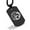 Black, variant on Stainless Steel Capricorn Zodiac (Sea Goat) Dog Tag Pendant Necklace