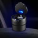 thumbnail image 4 of 2X Cenicero portátil ûrLED Portavasos con luz Cenicero automático para coche Ceniceros sin humo Accesorios para coche, Negro, 4 of 5