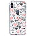 thumbnail image 1 of Funda para iPhone XS Max InstaCase Case Corazones Antigolpes, 1 of 4