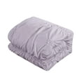 thumbnail image 2 of Chic Home Benedict 4-Piece Pleated Duvet Cover Set, Queen, Lavender, 2 of 2