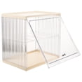 thumbnail image 7 of HEANUJJ Plastic Kitchen Bread Box Double Layer Bread Storage Bin White Organizer, 7 of 7