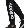 thumbnail image 4 of adidas Women's Standard Essentials French Terry Logo Pants, Black/White, Medium, 4 of 4