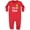 Red, variant on First Mate Pirate with Parrot and Bandanna Baby Fleece Romper