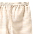 thumbnail image 4 of BLCHUNen Clothes for Girls Boys Casual Elastic High Waist Loungewear Pants Comfortable Striped Pull on Pants,Khaki, 4 of 6