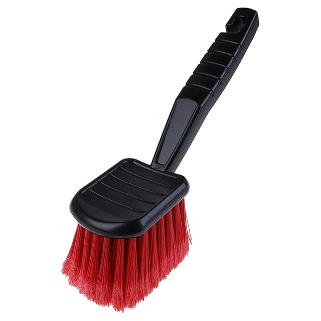 sweethay Cepillo eficaz para rueda de coche con mango, amplia aplicación para un brillo impecable, cepillo para detalles de ruedas de coche Vehículos, repuestos y accesorios Mis