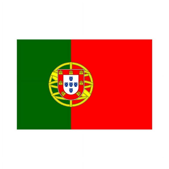 Y H M National Flag Portugal Flag 3 x 5 feet Bunting For Marine Industrial Use