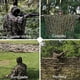 thumbnail image 4 of Traje Ghillie 3D Ropa camuflada para cazadores Ropa de camuflaje 3D Poncho de bosque para caza Fotografía de vida silvestre Disfraces, 4 of 5