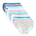 thumbnail image 4 of Fruit of the Loom Girls' Cotton Brief Underwear, 10 Pack, 4 of 13