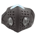 thumbnail image 2 of Cubrebocas Bicicleta Mascara Deportiva Neopreno Filtro Negro, 2 of 4