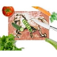 thumbnail image 2 of Caroline's Treasures Shadow the Horse in Red Glass Cutting Board Large Size, 2 of 2
