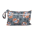thumbnail image 1 of Bolsa de almacenamiento de pañales para bebé, bolsa de tela con cremallera para exteriores para bebé, bolsa de almacenamiento de pañales, los mejores materiales, 1 of 1