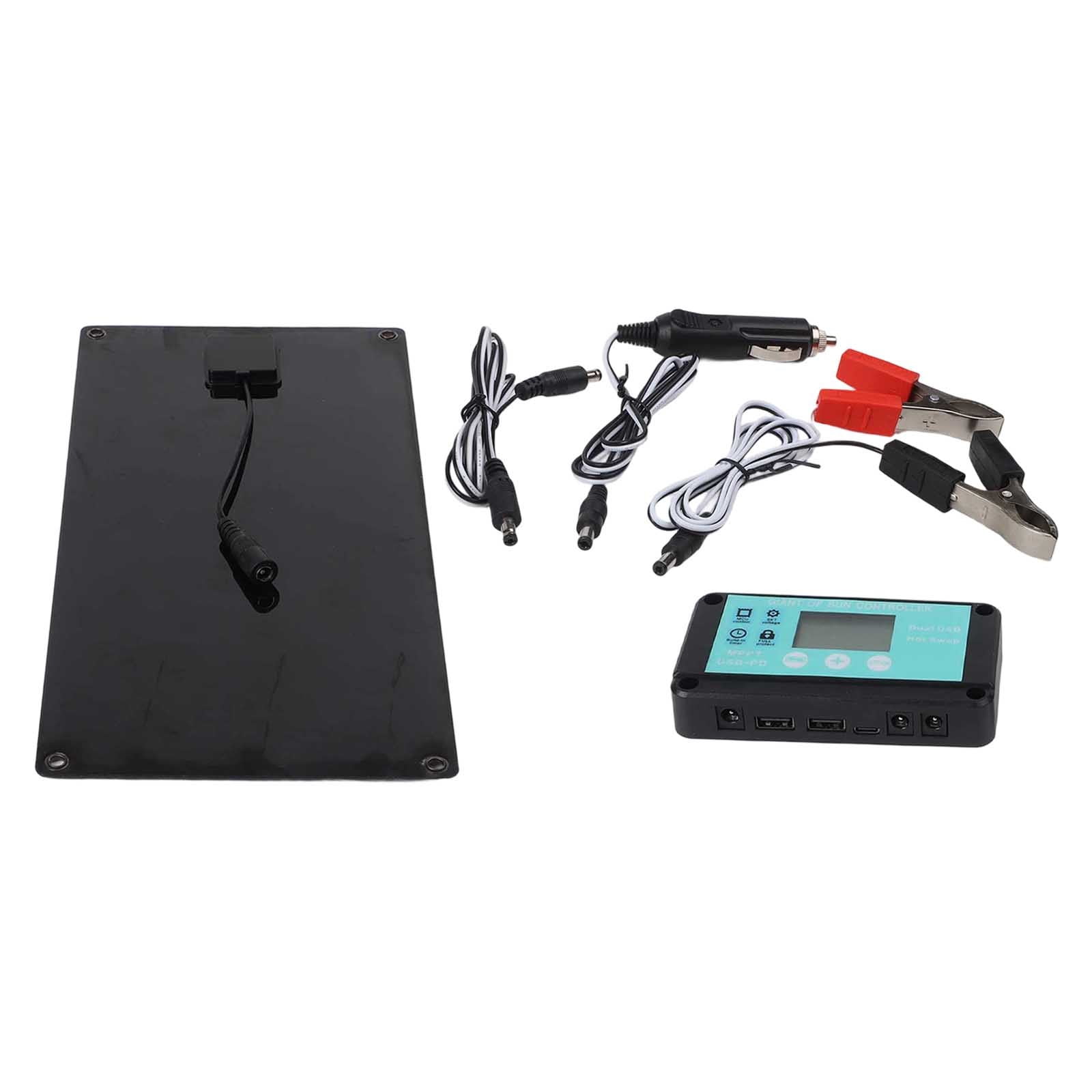600W Solar Panel Kit 100A Suitable for RV Camping and Off-Grid Power Supply