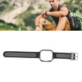 thumbnail image 1 of 2 In 1 Sweat Proof Quick Release Silicone Watch Replacement Band For Redmi Watch 3 With Soft And Breathable Material, 1 of 8