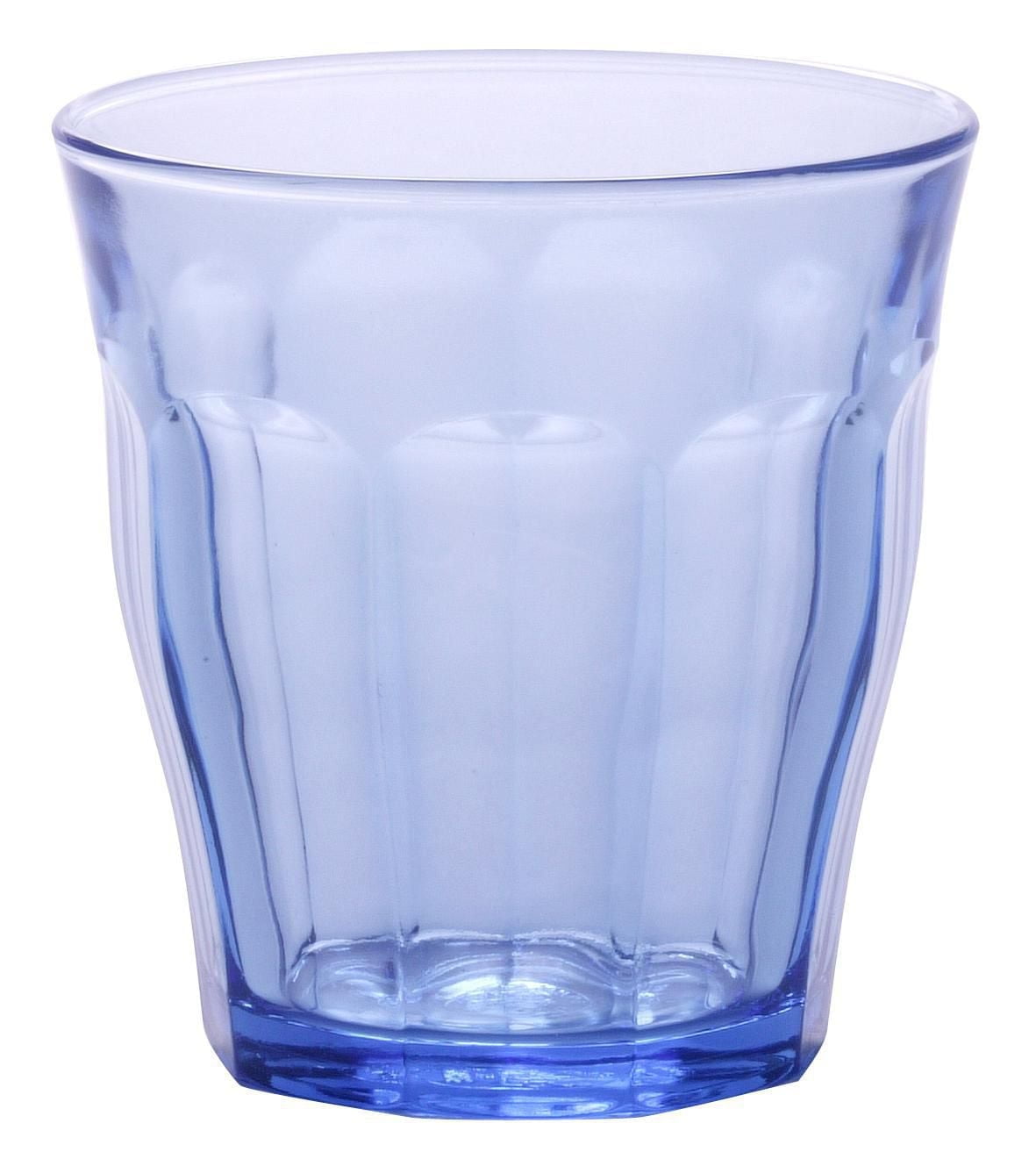 Duralex Picardie Marine Blue Glass Tumbler, 310 ml Set of 4