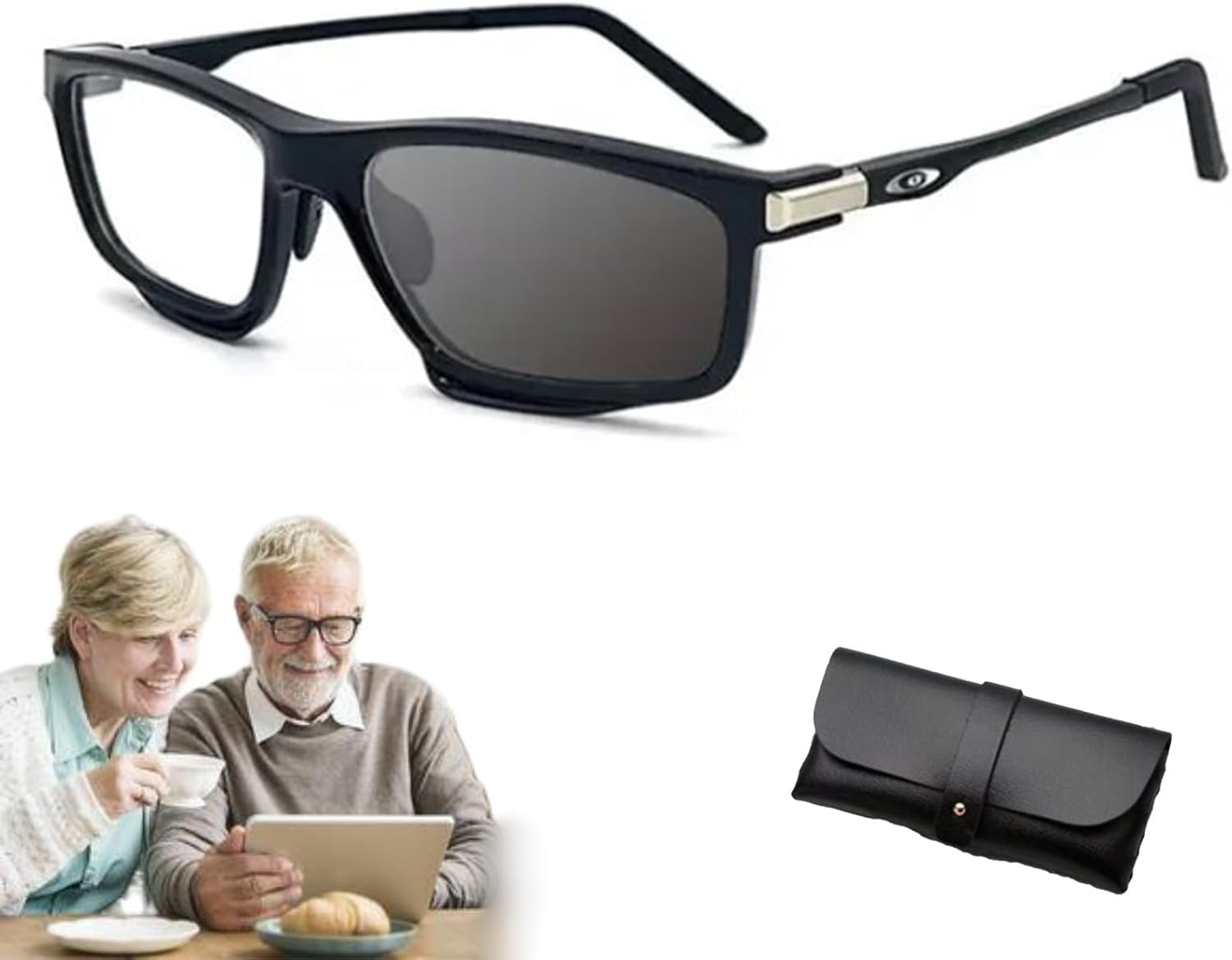 Anttaram Reading Glasses, Sports Color-Changing Multi-focal Reading Glasses, Anti Blue Light Glasses Women Men