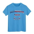 thumbnail image 1 of Ween Robe Chemise Graphique Enfants la R.I.P Décontractée Imprimée à Manches Courtes T-Shirt, 1 of 4