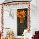 thumbnail image 4 of Herunwer Halloween Thanksgiving Decorations Artificial Leaf Garland Rattan Hanging Pumpkin Maple Leaf Garland Indoor Home Halloween Christmas Party Fireplace Decorations, 4 of 6